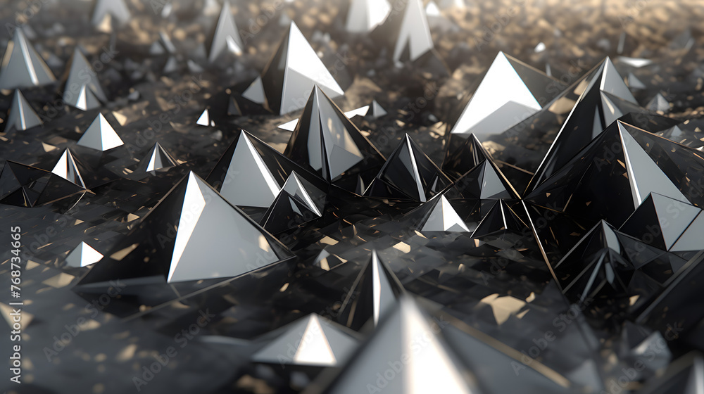 Digital technology 3d triangle building abstract graphic poster web page PPT background Digital technology 3d triangle building abstract graphic poster web page PPT background