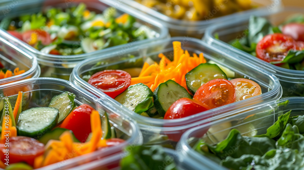 Prepackaged Fresh Salad Meals Prepackaged Fresh Salad Meals