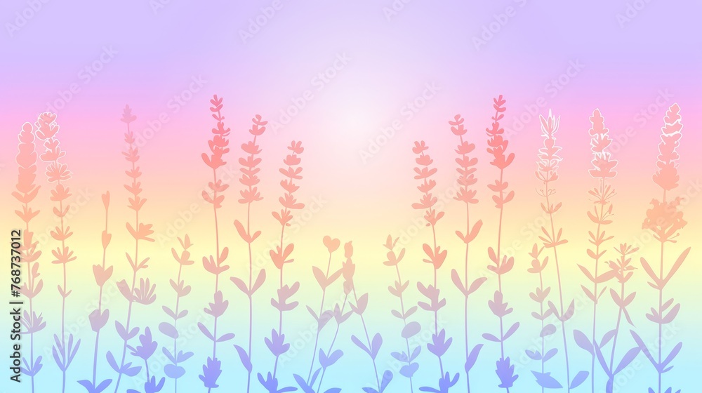 a verdant meadow bathed in golden sunlight with an expansive pink and azure sky in the background a verdant meadow bathed in golden sunlight with an expansive pink and azure sky in the background