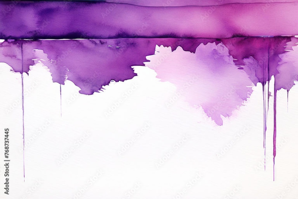 Fototapeta premium Closeup of abstract watercolor painting. Generative AI (생성형 AI) 