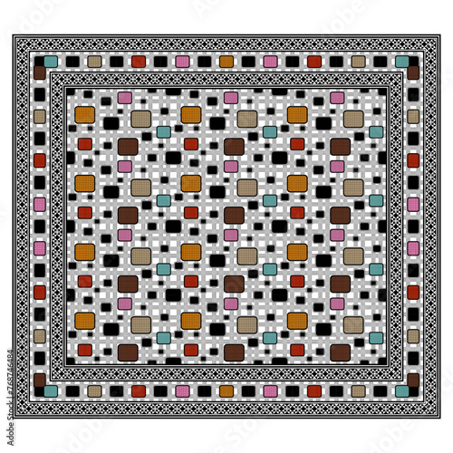 bedsheet design digital art use hand work and digital printing