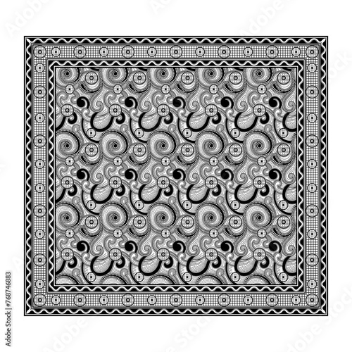 bedsheet design digital art use hand work and digital printing