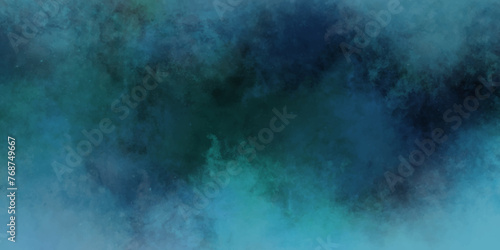 Dark blue background with clouds, dark blue grunge texture with grainy Light ink canvas for modern creative grunge design Watercolor on deep dark teal paper background vivid textured aquarelle painted © Fannaan
