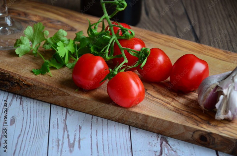 fresh tomatoes and herbs fresh tomatoes and herbs