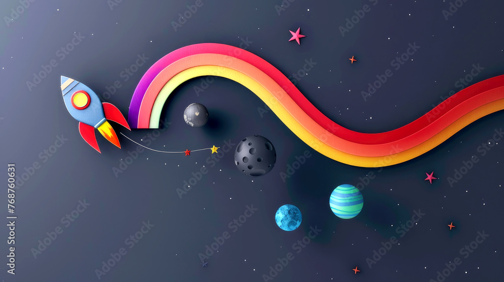 dark galaxy, with a flying rocket, in the colors of the American flag, simple and clean, Space Day, US Independence Day, Fourth of July, June 14, National Flag Day, dark galaxy, with a flying rocket, in the colors of the American flag, simple and clean, Space Day, US Independence Day, Fourth of July, June 14, National Flag Day,