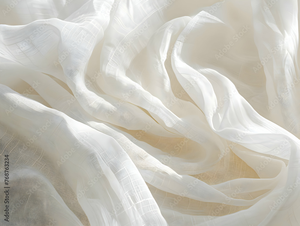 White linen fabric texture. High-resolution White linen fabric texture. High-resolution
