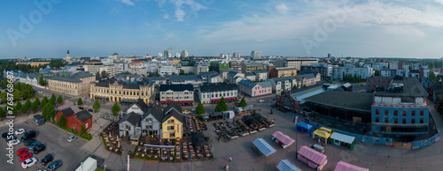 Oulu city at summertime, Finland