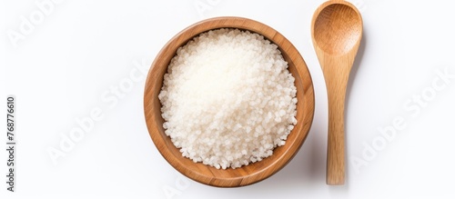 A simple wooden spoon resti...