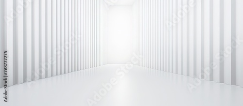 A close-up view of a white ...
