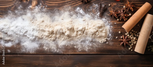 Ingredients such as flour a...