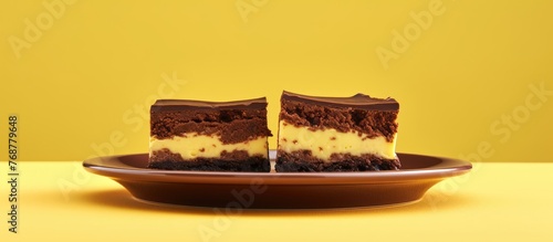 A delicious chocolate cake ...