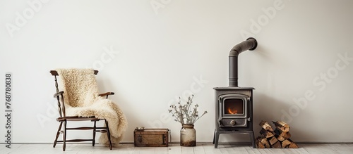 Scandinavian interior featu...
