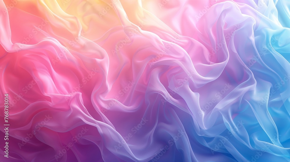 Obraz premium pastel gradient background suitable for responsive design, ensuring smooth scaling across various screen sizes and orientations.