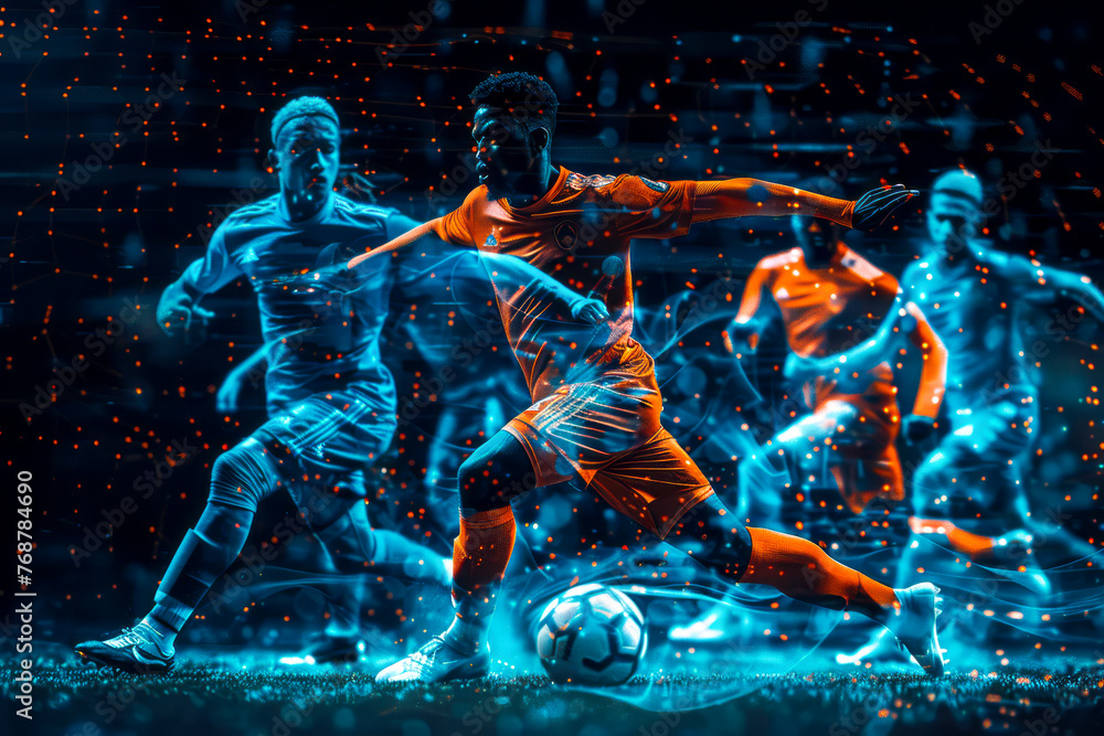 Boosting Cognitive Load Insights with Soccer Players Against Dark Background