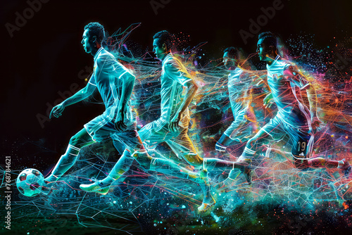 Boosting Cognitive Load Metrics with Soccer Players on Dark Backgrounds  A Creative Approach to Image Enhancement