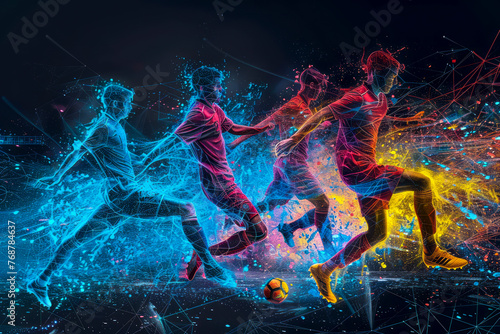 Boosting Cognitive Load Insights with Soccer Players on Dark Backgrounds © Fernando Cortés