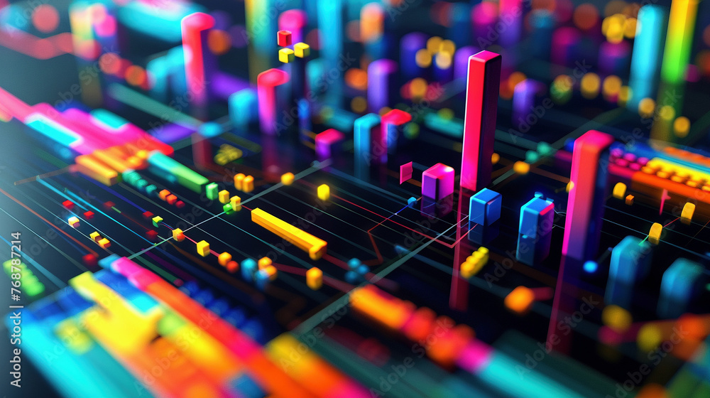 Abstract Representation of Data Through 3D Graphs and Charts Abstract Representation of Data Through 3D Graphs and Charts