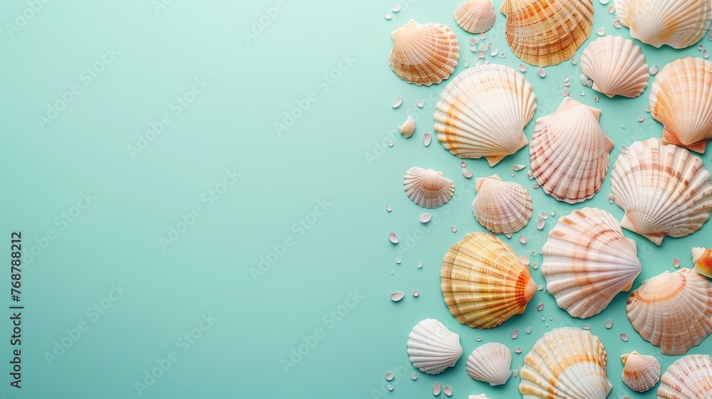 vertical split background featuring pastel gradients of mint green and light blue. vertical split background featuring pastel gradients of mint green and light blue.