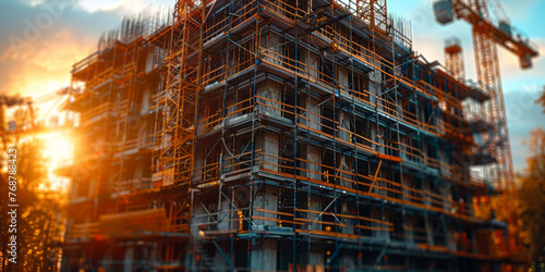 Wallpaper Mural Architectural Blueprints and Building Development Projects. Abstract Construction Background Torontodigital.ca