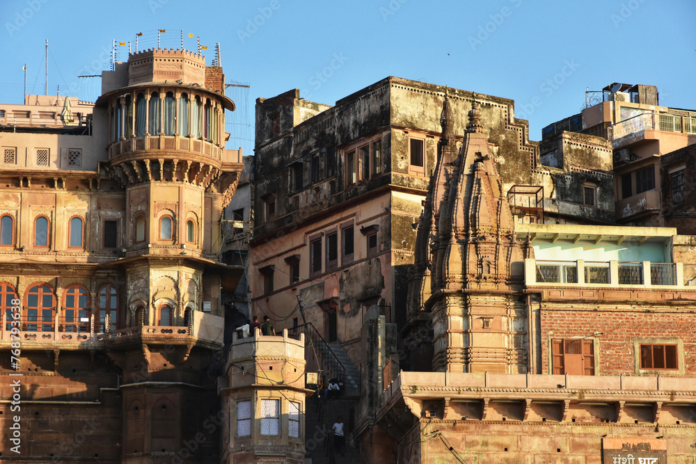 Cityscape of Varanasi, India