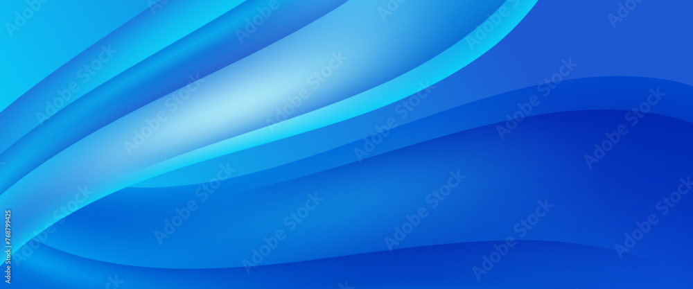Blue vector minimalist simple abstract geometric banner. Graphic design element modern style concept for background, banner, flyer, card, wallpaper, cover, or brochure Blue vector minimalist simple abstract geometric banner. Graphic design element modern style concept for background, banner, flyer, card, wallpaper, cover, or brochure