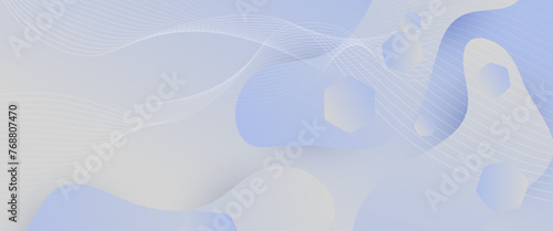 Purple violet and white minimal geometric shape abstract banner. For business banner, formal backdrop, prestigious voucher, luxe invite, wallpaper and background