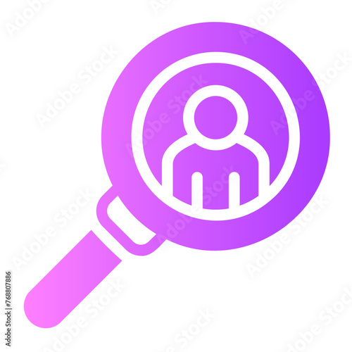 job seeker gradient icon