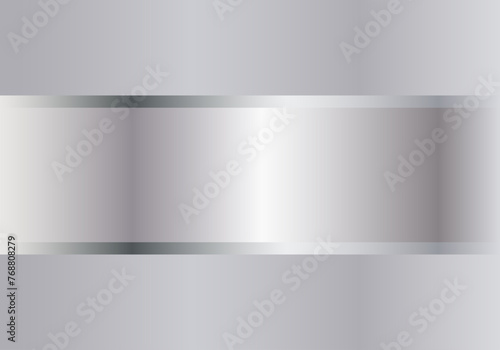 Fondo de degradado metálico gris y blanco.