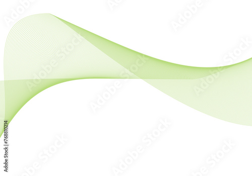 wave abstract design, for abstract design background, moon green color