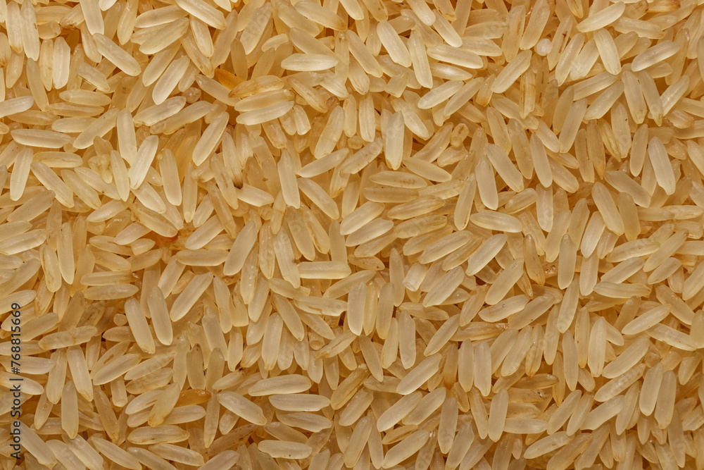 Raw paraboiled long grain rice Raw paraboiled long grain rice