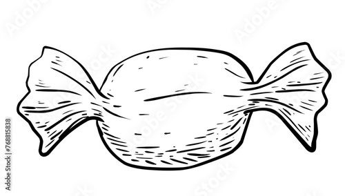 Sketch Illustration of candy