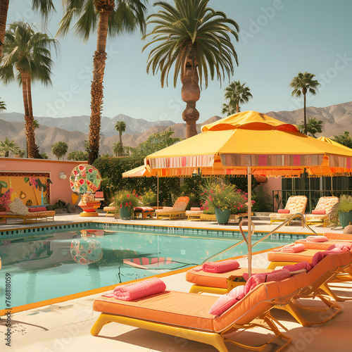 Sun on our faces and margs poolside at only the most nostalgic hotels LA has to offer. Blending laid-back luxury with a twist of fun--shaken, not stirred, with a spicy rim. photo