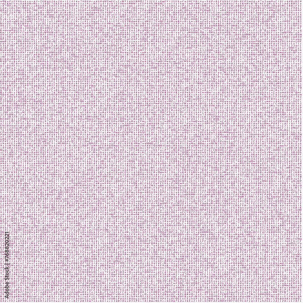 Fototapeta premium pattern of coloured letters