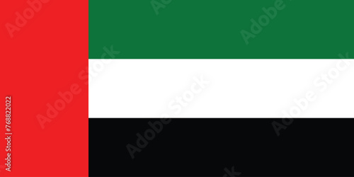 National Flag of United Arab Emirates, United Arab Emirates sign, United Arab Emirates Flag, UAE