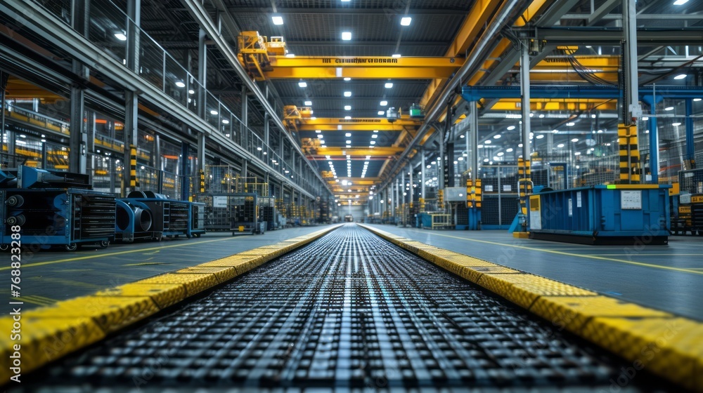 Automated Assembly Line Producing Engine Parts with Flawless Efficiency Automated Assembly Line Producing Engine Parts with Flawless Efficiency