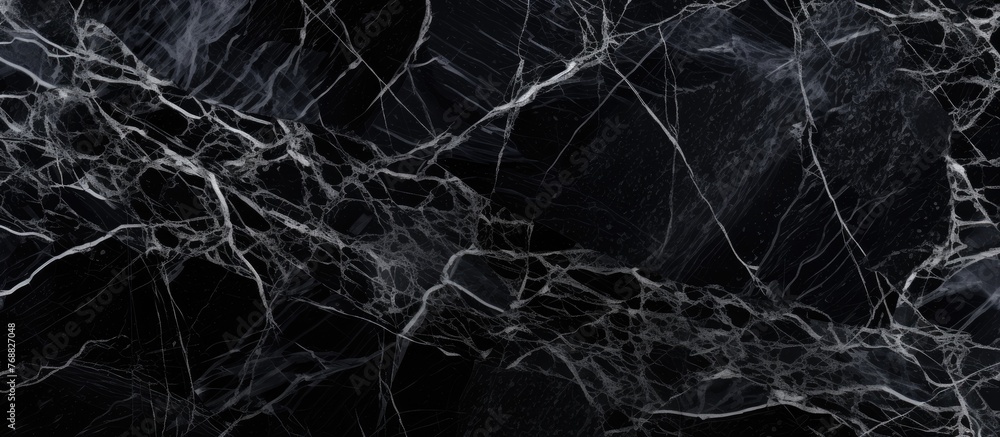 The black and white marble texture serves as a luxurious backdrop for interior design, such as kitchen floors, worktop counters, walls, and flooring. Its intricate patterns and sleek finish add a The black and white marble texture serves as a luxurious backdrop for interior design, such as kitchen floors, worktop counters, walls, and flooring. Its intricate patterns and sleek finish add a