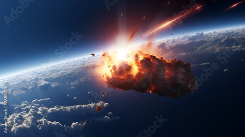 Asteroid, meteorite impact