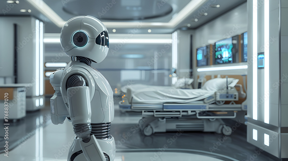 Photorealistic Robot in a Healthcare Setting Photorealistic Robot in a Healthcare Setting