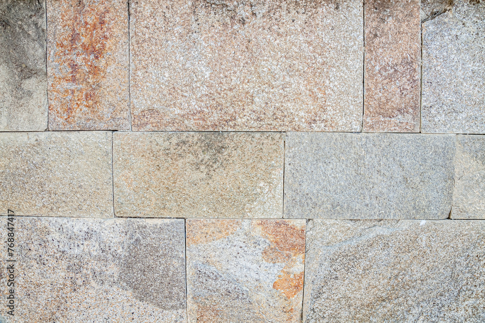 Fototapeta premium Wall stone cladding