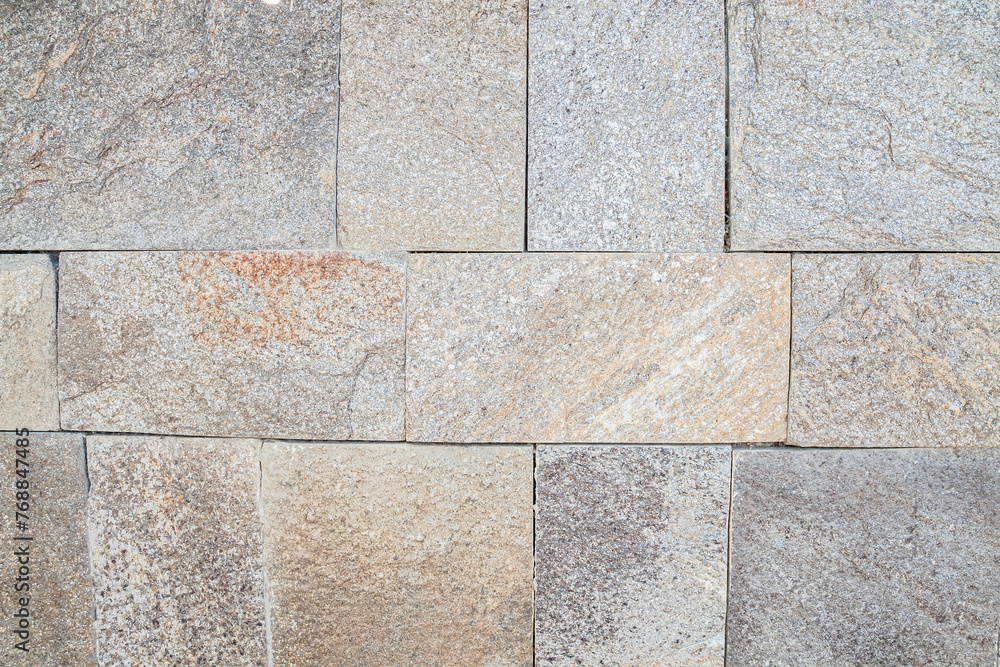 Naklejka premium Wall stone cladding