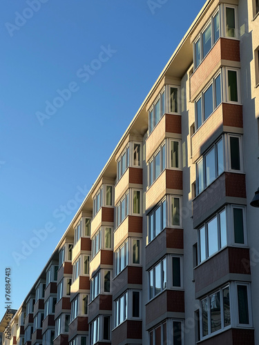 Modern apartment building in central Cologne, Germany