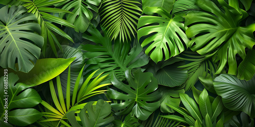 tree leaves. leaves background. green leaves in the forest