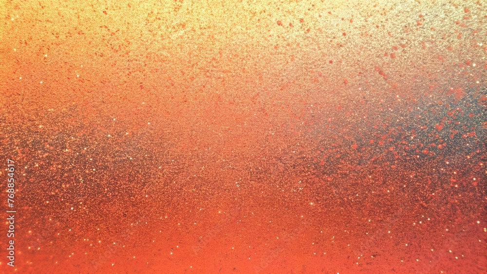 Fototapeta premium Abstract orange and yellow glitter background
