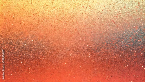 Abstract orange and yellow glitter background