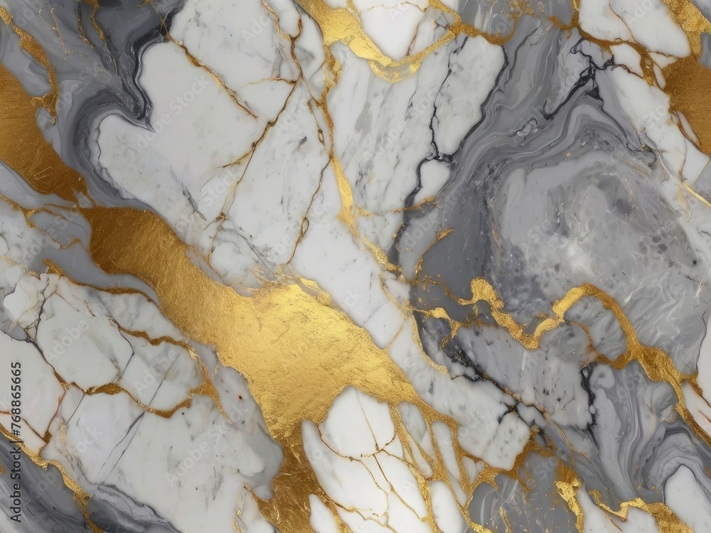 white and golden marble background with smudge grey effect without shadow abstract background