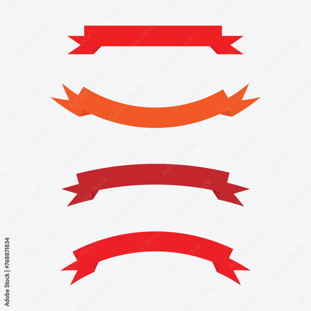Ribbon icon. Simple decoration band icons for ui and ux, website or mobile application. Vector illustration. Eps file 372. Ribbon icon. Simple decoration band icons for ui and ux, website or mobile application. Vector illustration. Eps file 372.