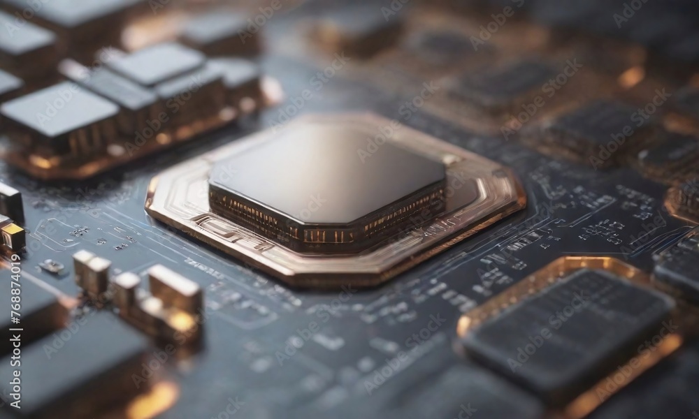 Futuristic technology background with circuit board Futuristic technology background with circuit board