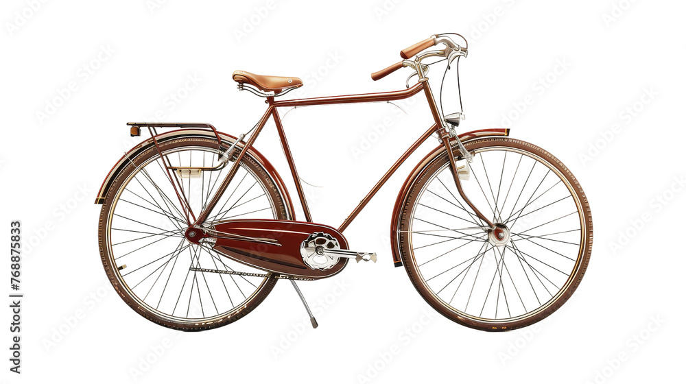 Bicycle on Transparent Background PNG