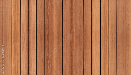 Fototapeta Naklejka Na Ścianę i Meble -  Panoramic banner featuring a backdrop of timber - Textured wall comprised of acoustic panels in earthy hues, forming a seamless pattern.