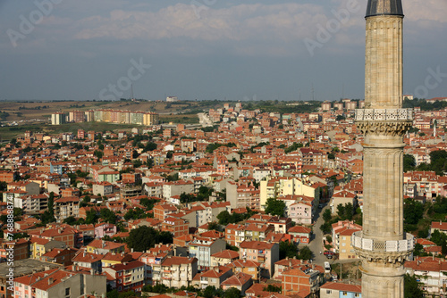 A view from Turkey's historical city Edirne